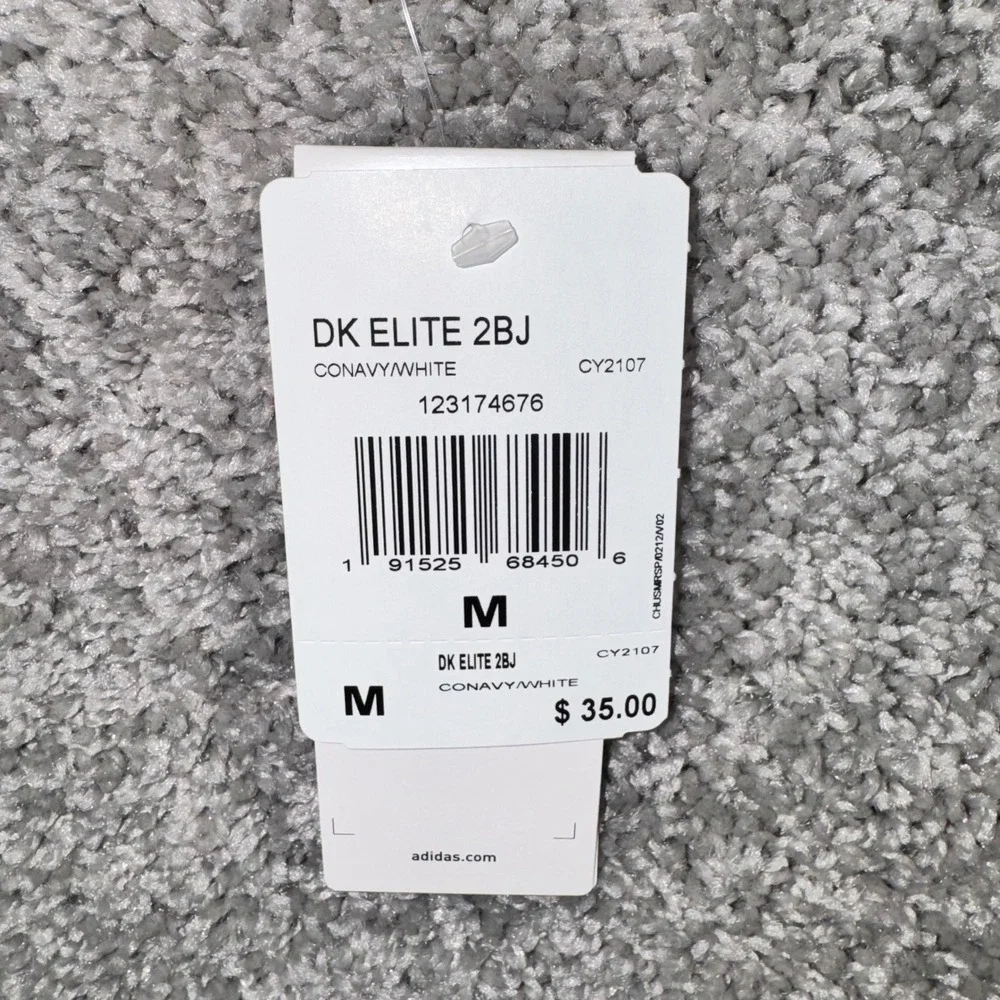 Adidas DK Elite 2 Button Jersey Mens Baseball Navy Blue Size M NEW